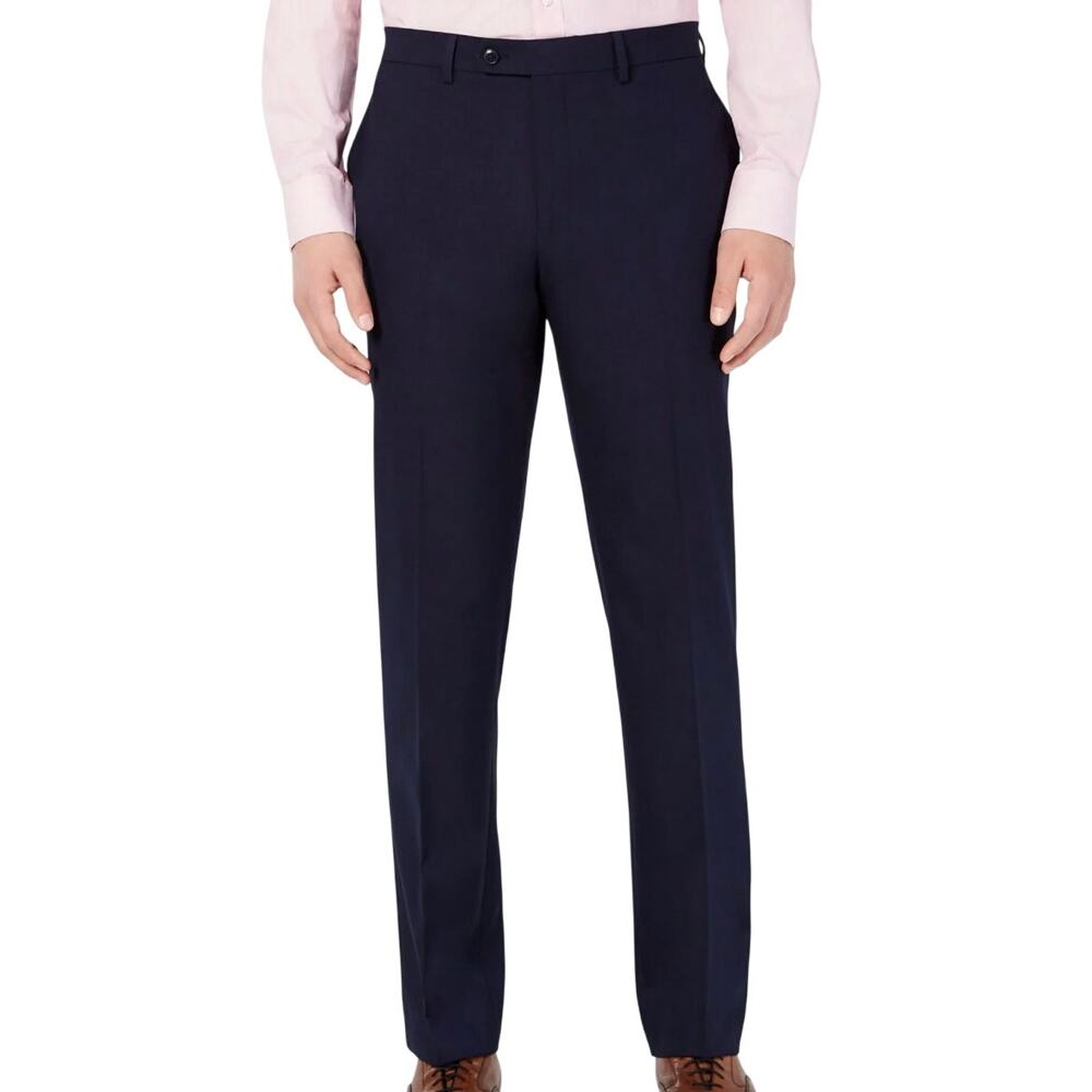 NWT Club Room Classic Fit Suit Pants, Navy, Men's 43W x 33L